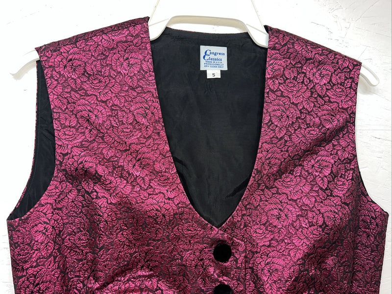 New Women’s Congress Classics Purple Show Vest Small H-606