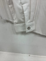 New Women’s H Bar C White Designed Long Sleeve Pearl Snap Size 30 MM-53
