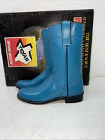 New Women’s Blue Texas Brand Cowboy Boots. 4438 7 M. 18-28
