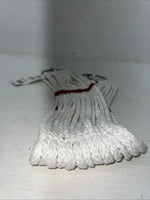New Tough 1 White Red Mohair Cord Girth 33” #59-1233 BB-22