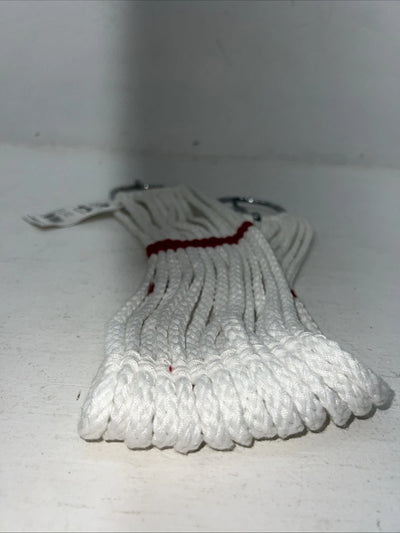 New Tough 1 White Red Mohair Cord Girth 33” #59-1233 BB-22
