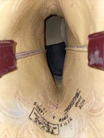 New Men’s Red Texas Brand Cowboy Boots. 7863 9.5 9 1/2 D. 7-97