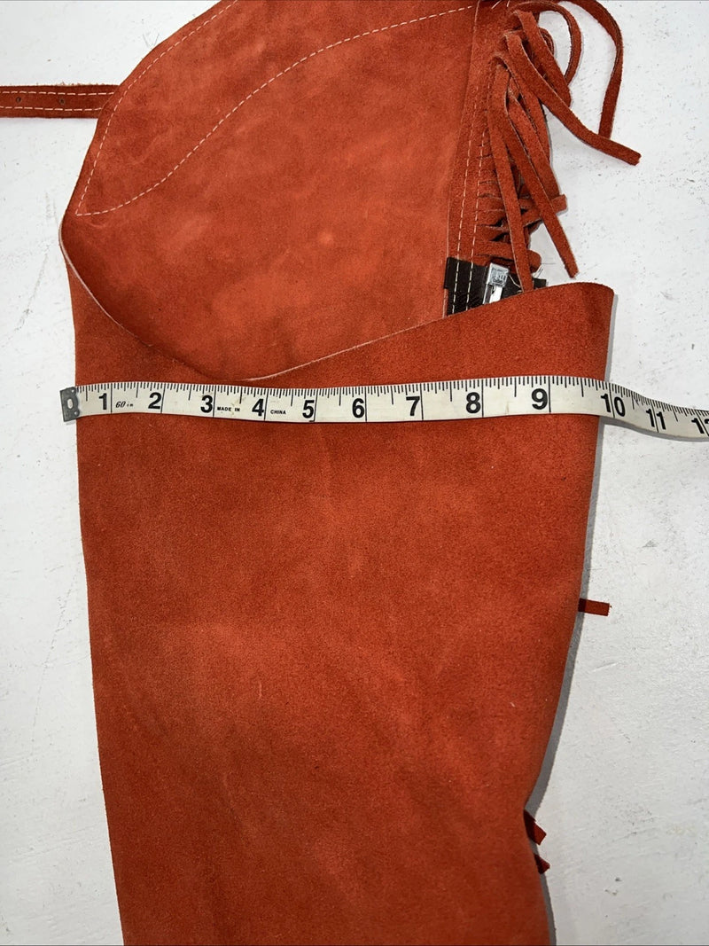 NOS Pink Show Chaps Adjustable Waist 36” N-27