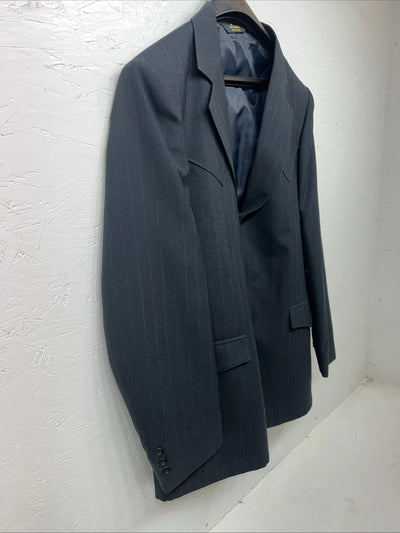 New Men’s California Ranchwear Navy Suit Jacket 42R S-609