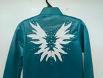 New Women’s Teal 1849 Authentic Ranchwear Show Vest S #77872 3B-104