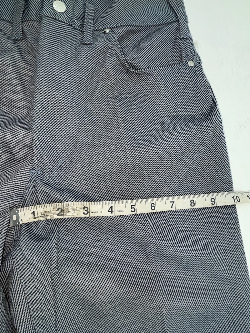 New Vintage Gray Speckled Polyester Pants #2624 SS-75