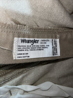 New Girls Boys Cowboy Cut Slim Fit Wrangler Tan Denim Jeans. 5x34 F-39