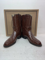 Me Women’s Brown J Chisholm Cowboy Boots. M 102 9 D. 4-125