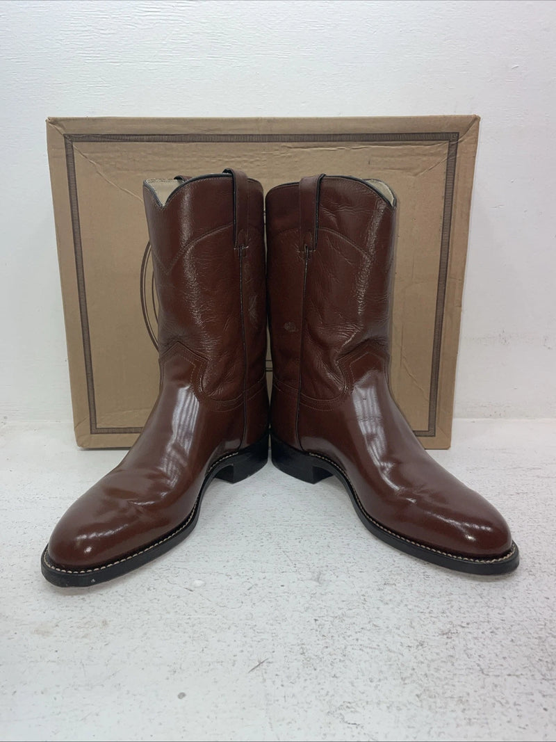 Me Women’s Brown J Chisholm Cowboy Boots. M 102 9 D. 4-125