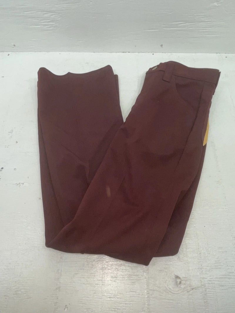 New Vintage Red Lee Polyester Pants #2004061 3A-85
