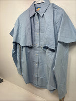 New Women’s Crickets Creek Blue Long Sleeve Button Up Medium MM-91