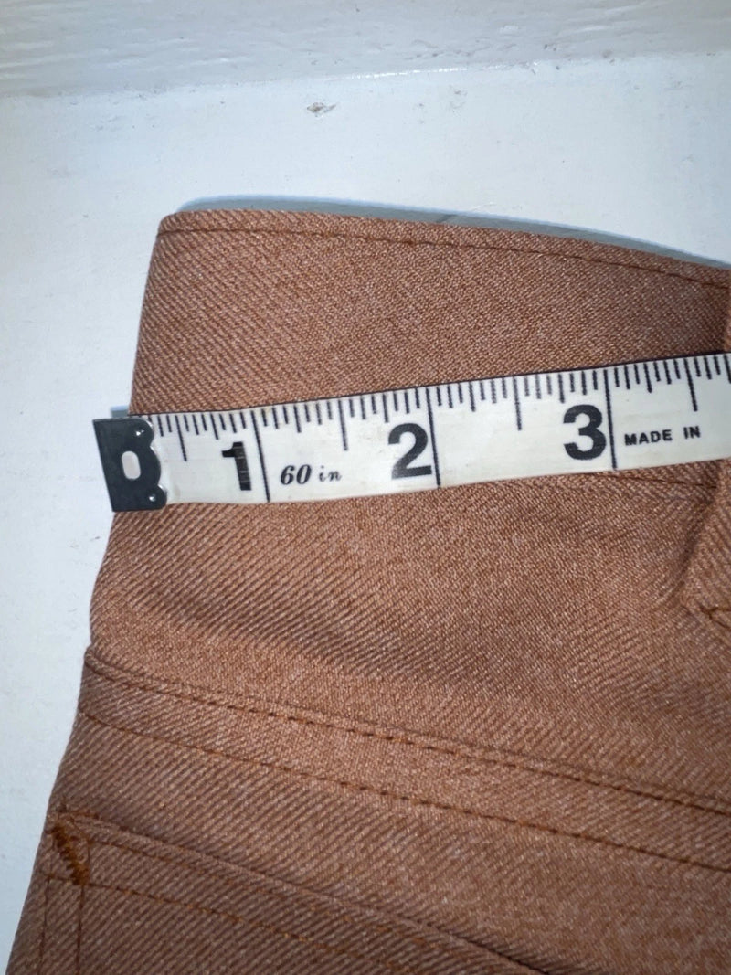 New Vintage Orange Lee Polyester Pants #2032628 XX-104