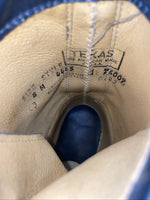 New Women’s Navy Texas Brand Cowboy Boots. 4445 8 M. 16-18