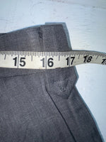 New Vintage Gray Circle S Polyester Pants #CP6715 SS-34