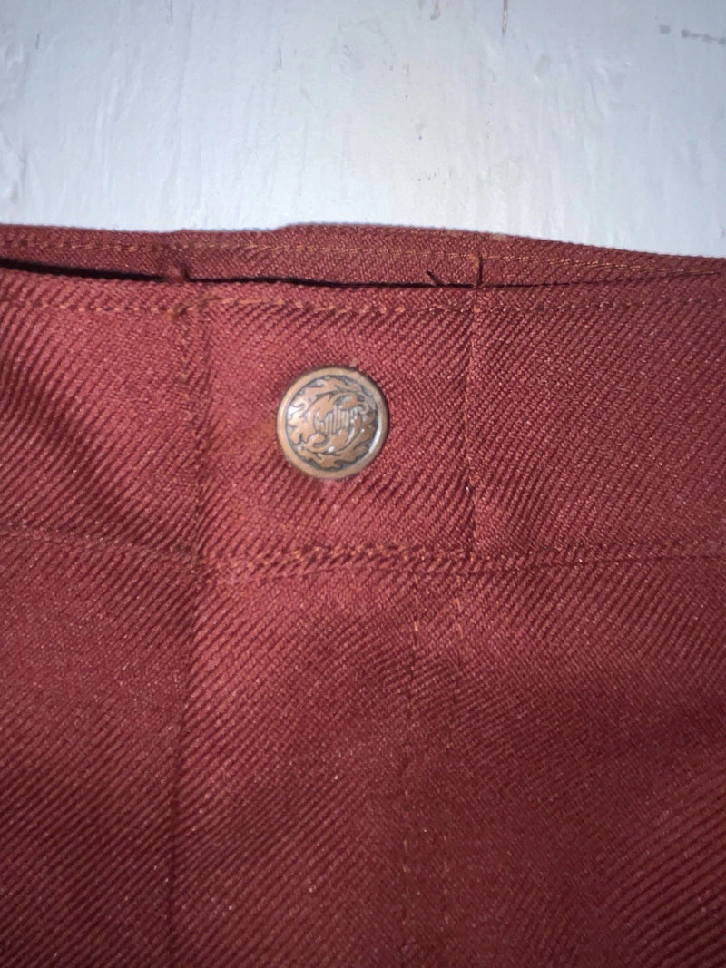 New Vintage Red Dickson Jenkins Polyester Pants #5512A OO-33