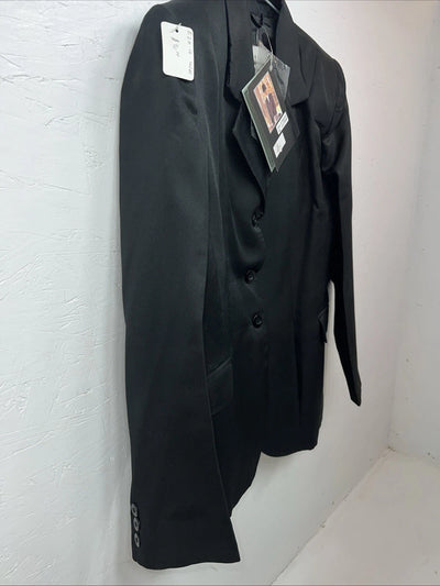 New Women’s Riders Mark Black Riding Coat 12R 23-37000 JJ-606