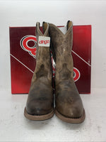 New Men’s Brown Dingo Cowboy Boots. 5771 10 E W. 7-20