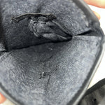 New Black Leather Riding Show Gloves #24595K Q-500