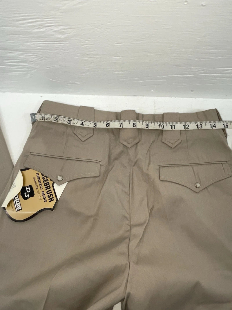 New Vintage Beige Dickson Jenkins Polyester Pants #2200 OO-50