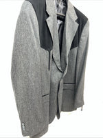 New Men’s Circle S Gray Suit Jacket 52L #24244 V-600