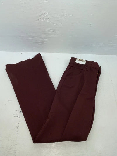 New Vintage Red Lee Polyester Pants #2004061 NN-158