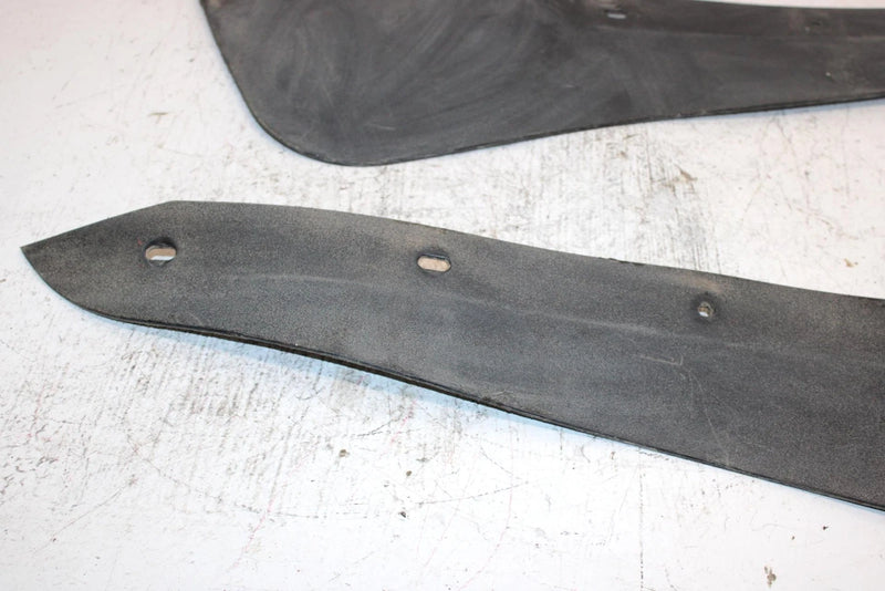 1993 Polaris 350l 4x4 Oem Rear Mud Flap Set 5850089-070 5850090-070 AP27