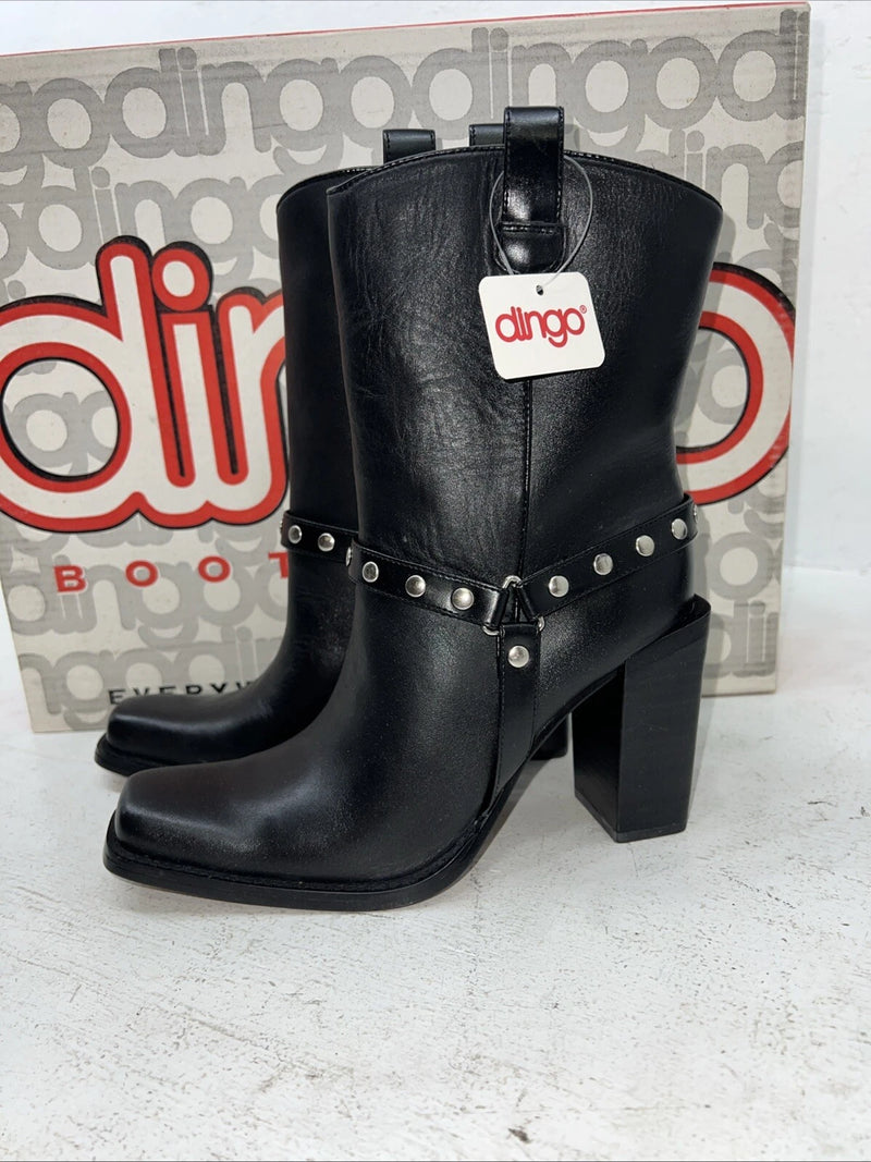 New Women’s Black Dingo Cowboy Boots. 7 M. 18-132