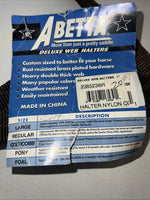 New ABetta Brown Nylon Colt/Cobb Web Halter #238523 3C-8