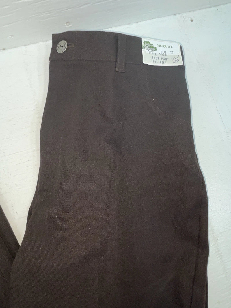 New Vintage Brown Mesquite Polyester Pants #5506 VV-104
