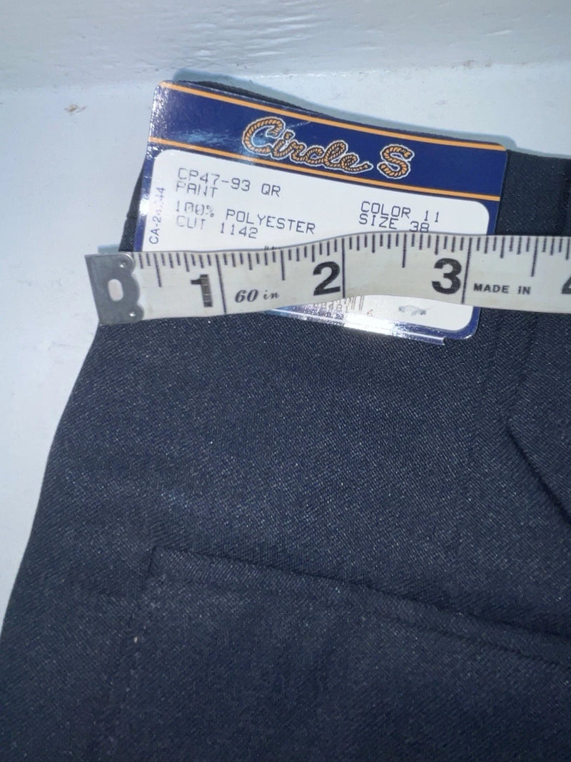 New Vintage Blue Circle S Polyester Pants #CP4793 XX-111