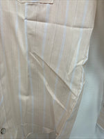 New Boys ELY Plains Tan Stripe Long Sleeve Pearl Snap Size 14 DD-108