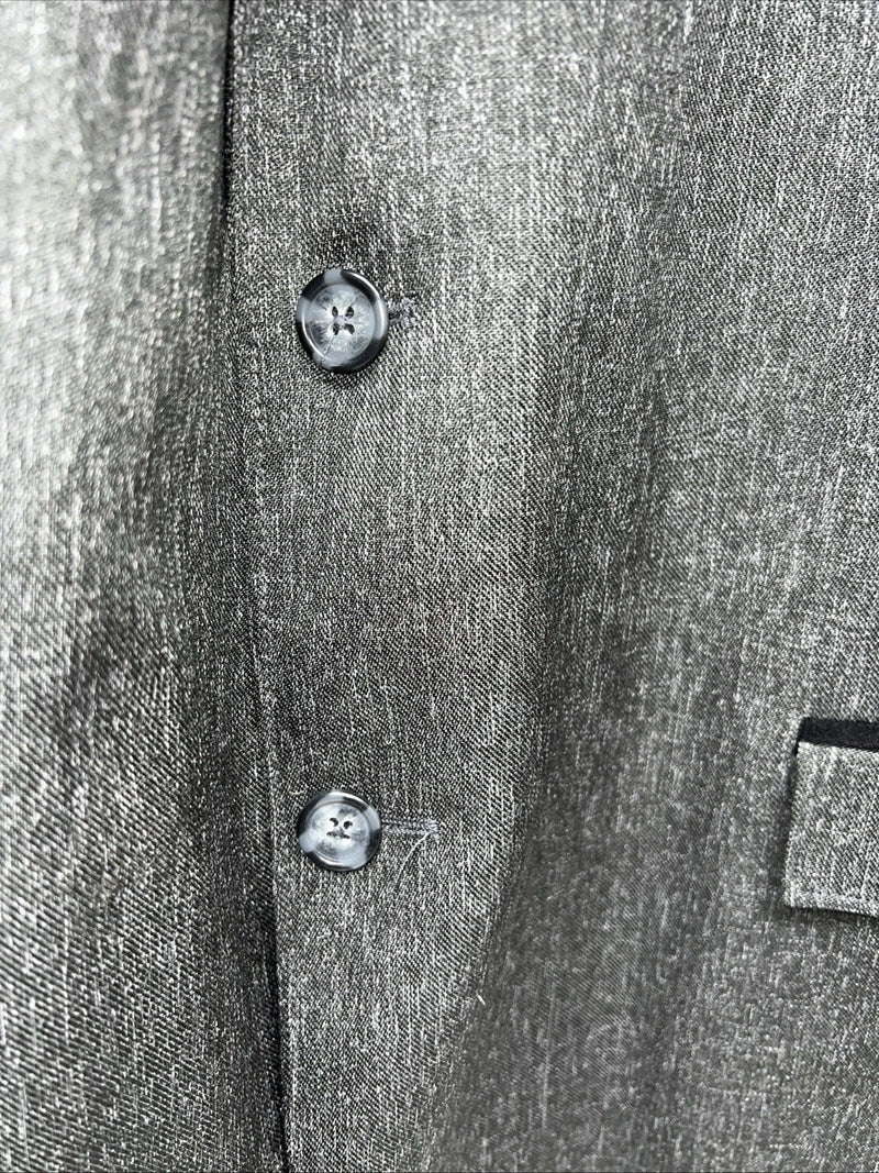 New Men’s Circle S Grey Suit Jacket 48L #24244 Y-608