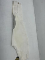 New Children’s White Equi-Stretch Prestige No Flare English Pants. 24-L  A-161