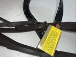 New Silver Fox Black Draft Bridle With Reins #20-05607-2-0 BB-37