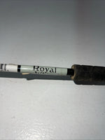 New Royal King Black 18” Smooth Hand Held Crop Whip #29-9606 3C-22