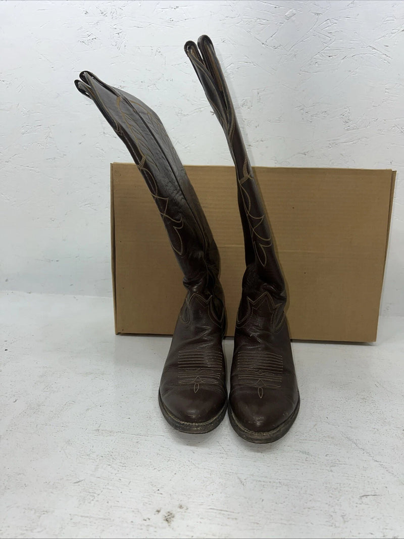 New Women’s Brown Tony Lama Cowboy Boots. 6423 6.5 6 1/2 B. 17-50