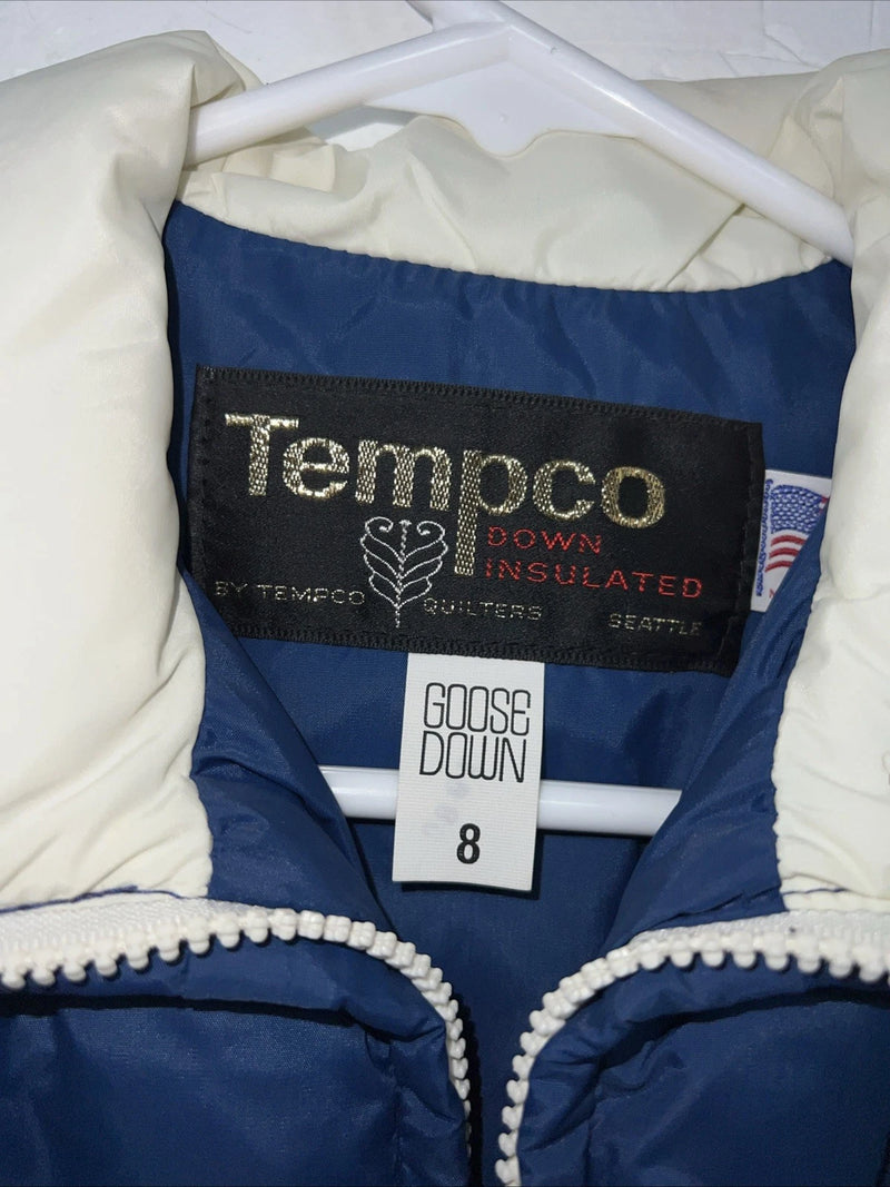 New Children’s Navy Tempco Puffer Jacket 8 RR-1 