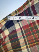 New Men’s Colored Plaid Panhandle Slim Long Sleeve Button Up Shirt L 3B-119