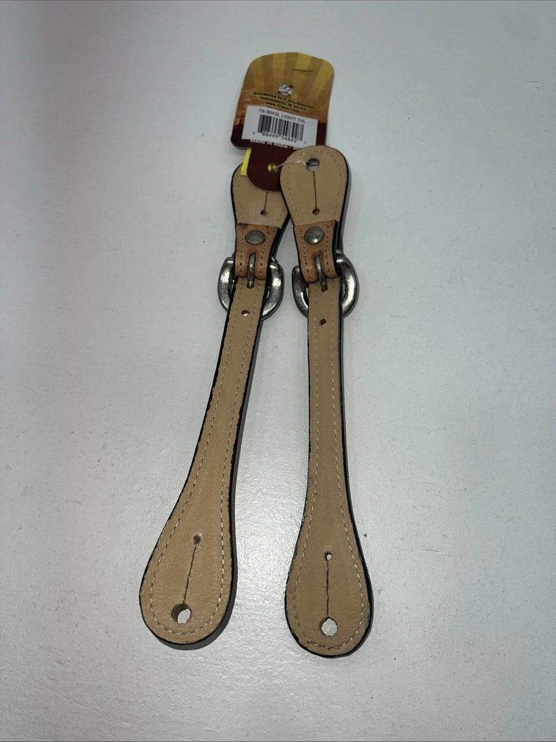 New Tough 1 Light Oil Leather Spur Straps #78-3643 MM-605