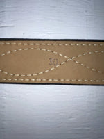 New Green Genuine Leather Tex Tan Stitched 30” Belt #7160 Z-173
