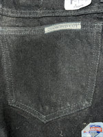 New Women’s Black Diamond Cut Regular Fit Denim Jeans. 15/16x36 N-10
