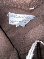 New Vintage Brown Dickson Jenkins Polyester Pants #5991 ZZ-88