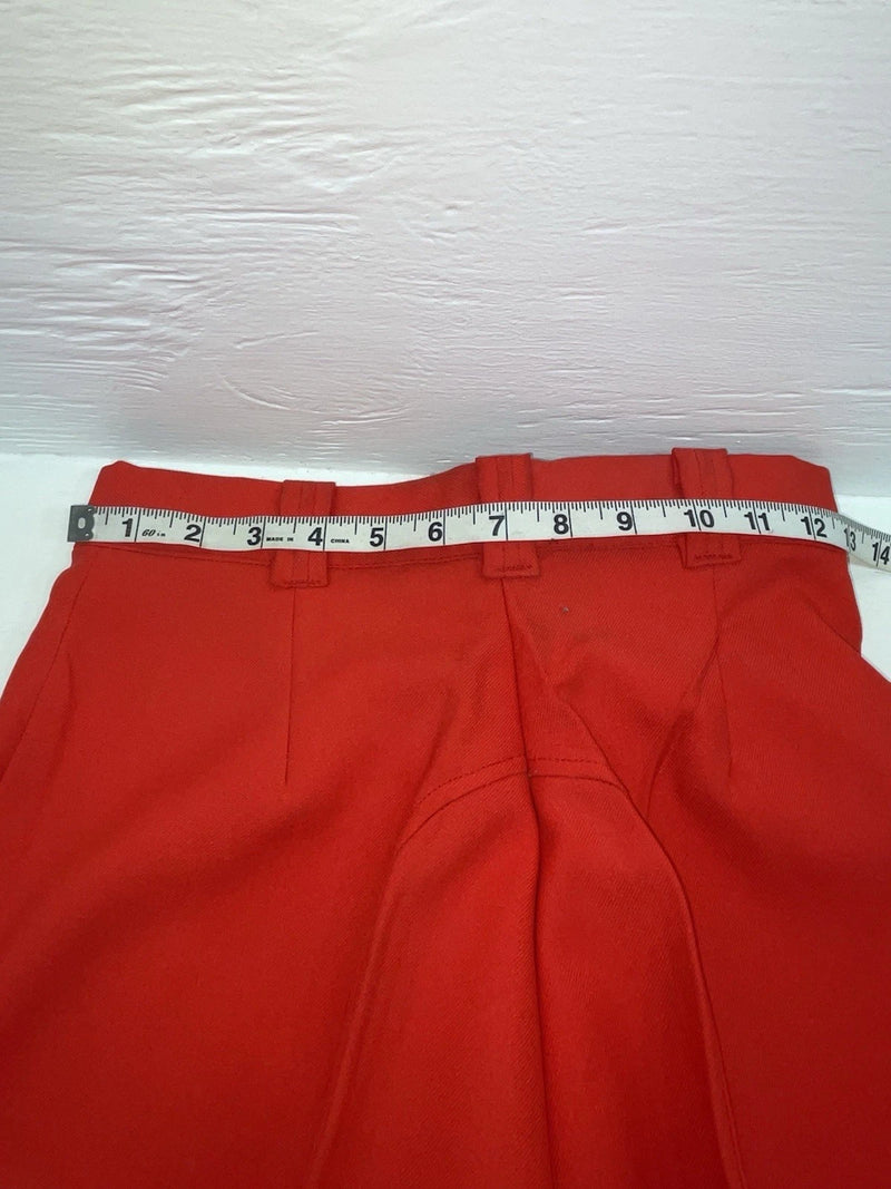New Vintage Red Quicksilver Polyester Pants ZZ-3
