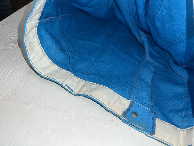 New Vintage Tem Tex Blue Polyester Pants #5450087 NN-149