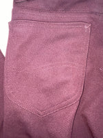 New Vintage Red Lee Polyester Pants #2004061 3A-85