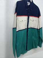 New Men’s Multicolor The San Angelo Collection Button Up Shirt. XXL G-69