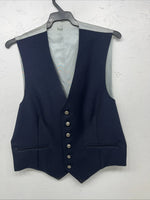 New Men’s Navy Panhandle Slim Vest Size 42 Large. A-174