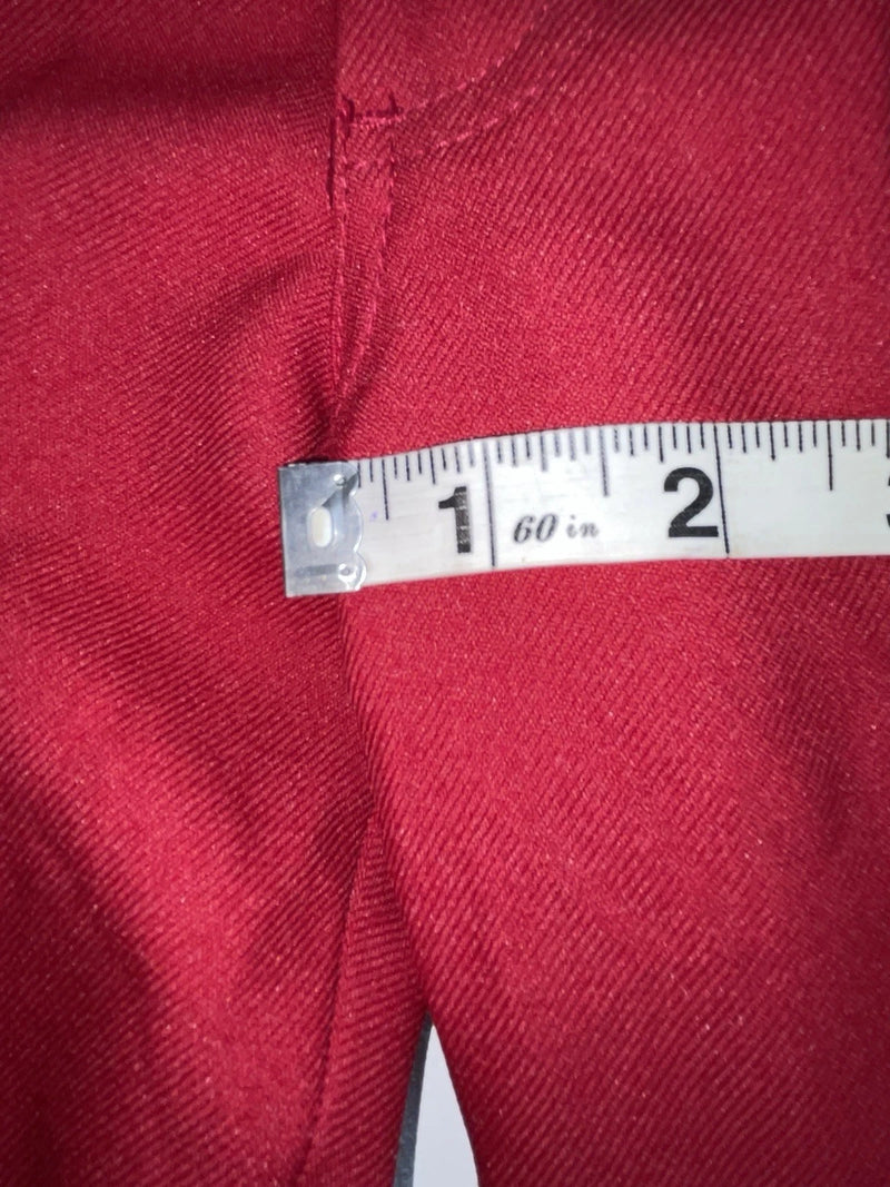 New Vintage Red Dickson Jenkins Polyester Pants #9928 3A-43