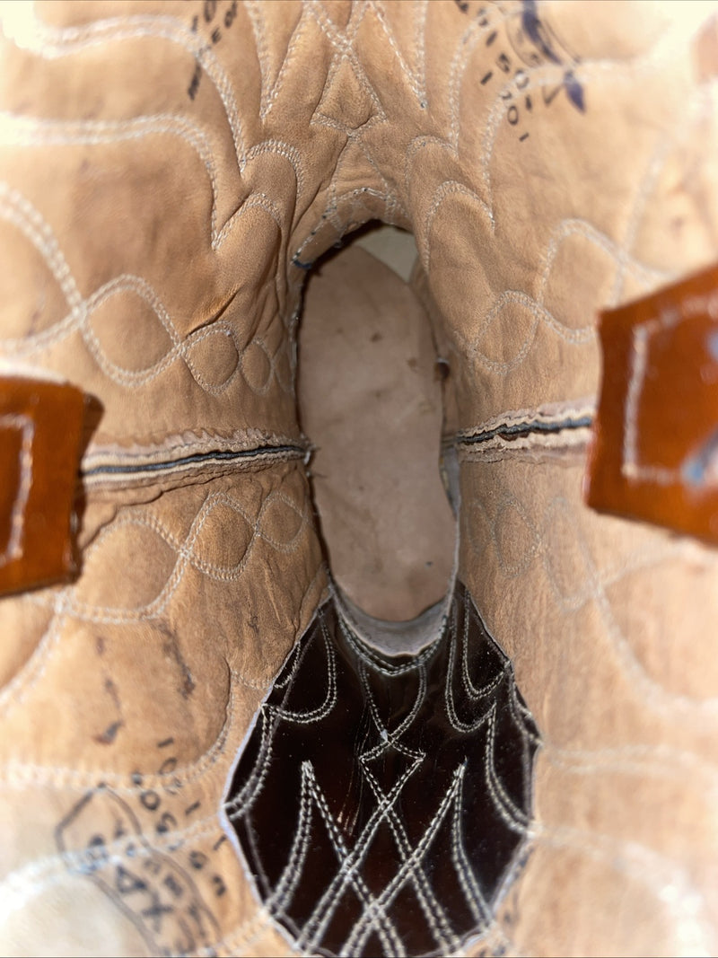 New Men’s Brown Texas Brand Cowboy Boots. M 80 10.5 10 1/2 D. 7-111