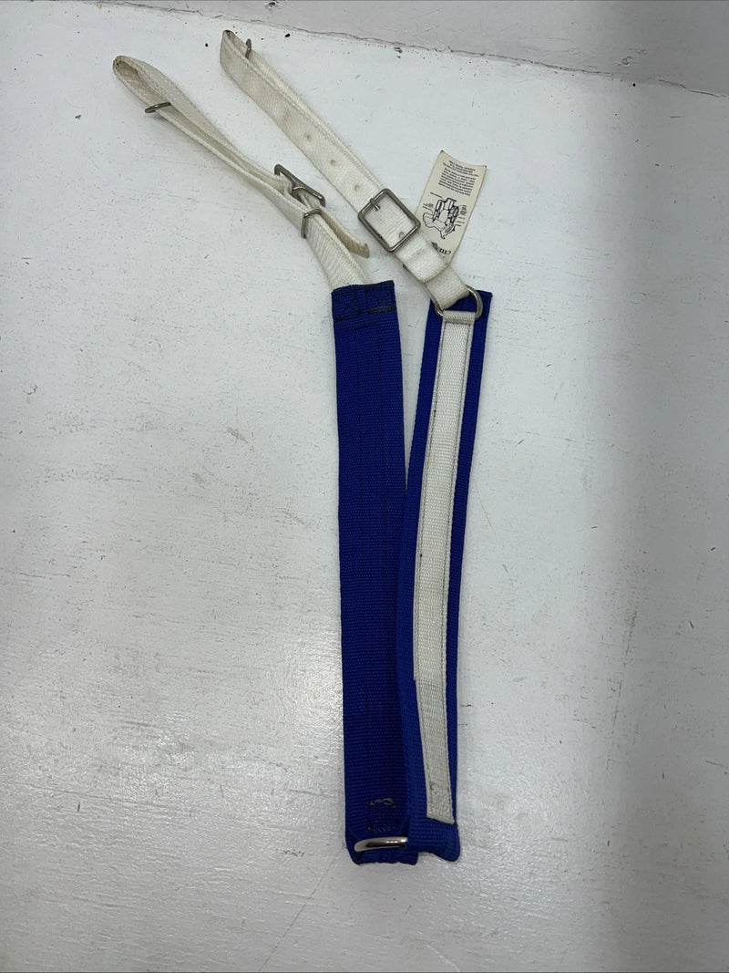 New Blue Nylon Pre-ride Check List Tripping Collar #327048 EE-11